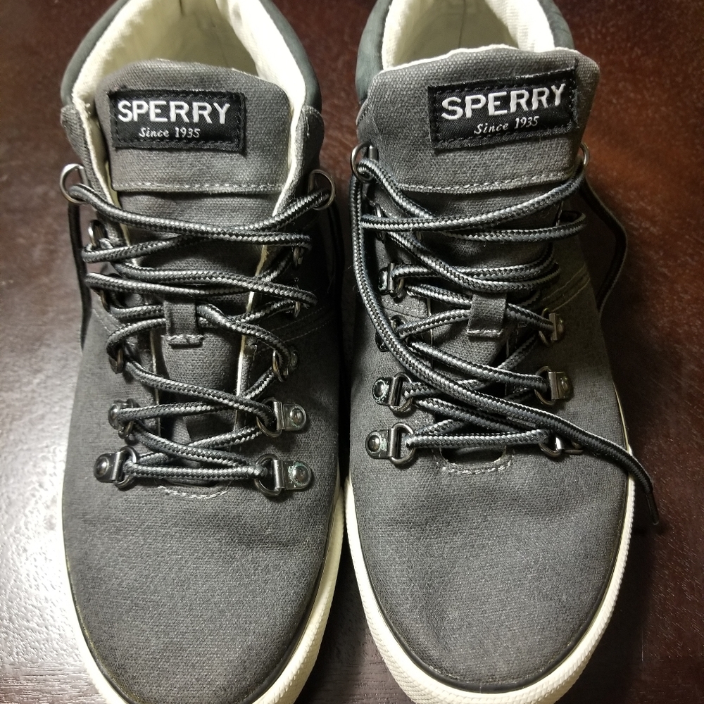 MEN'S SPERRY TOP SIDER HIGH TOP SHOE SZ.8